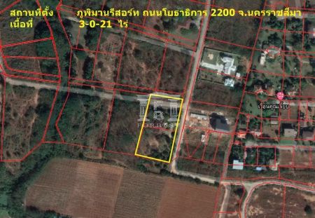 ขาย บ้านเดี่ยว รหัส 90206เขาใหญ่ ปากช่อง เนื้อที่ 1200 ตรม. 3 ไร่ 21 ตร.วา ที่สวยมาก อากาศดีสุดๆ