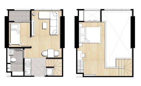 ขาย ห้องแต่งสวย Duplex Room 
KnightsBridge Prime สาทร