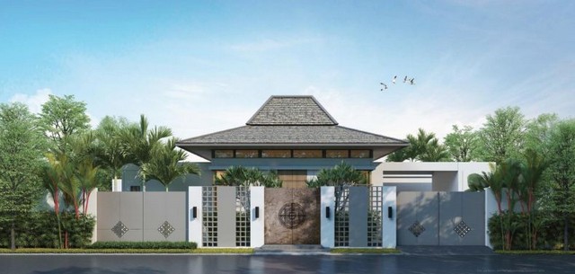 For Sales : CherngTalay New Project Luxury Pool Villa 2 Bedrooms 581 sqm.