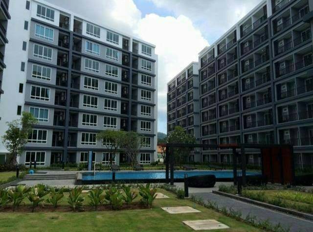 For Rent :Phuket Town The View condominium Suan Luang 1Bedroom Condo 7th Floor Pool View