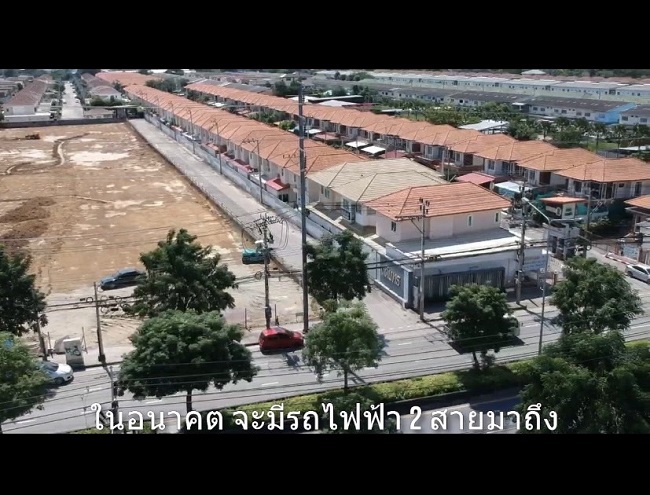 ขายที่ดิน 5 ไร่ ติดถนนนิมิตรใหม่ แขวงทรายกองดิน เขตคลองสามวา กทม