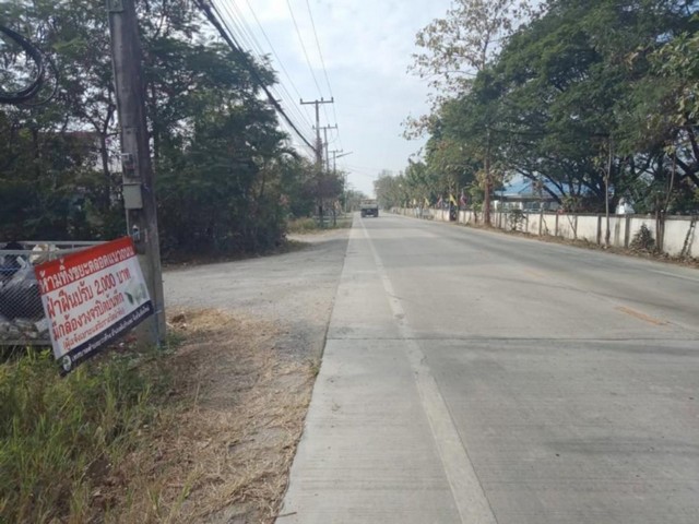 ขายที่ดินพร้อมสร้างบ้านน้ำไฟพร้อม ถนนคอนกรีต สันกำแพง