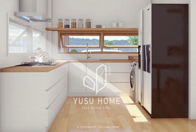 ขายบ้านแฝด สไตล์มินิมอล สไตล์มูจิ เชียงใหม่ Yusu Home จากเซ็นทรัลแอร์พอร์ต เพียง 9.7 กิโล