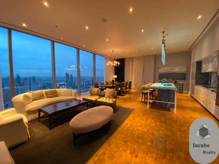 P27CR2009007 For Sale The Ritz – Carlton Residences at MahaNakhon 3 Bed 200 Mb