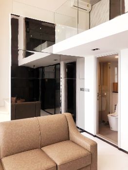 Duplex แต่งสวยหรู ใกล้บีทีเอส ช่องนนทรี  คอนโด KnightsBridge Prime สาทร