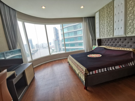 ให้เช่า คอนโด menam residences 160 ตรม. 3 นอน 3 น้ำ 100000 ต่อเดือน