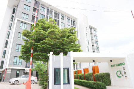 ให้เช่า คอนโด ห้องใหม่ไม่เคยอยู่เลย Gift Condo บ่อวิน 35.3 ตรม. เฟอร์ครบ