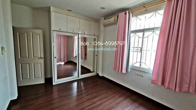 townhouse เปี่ยมสุข รัตนาธิเบศร์-บางพลู 0 ไร่ 0 งาน 20 ตรว. 3BR   หรููสงบ หลังมุม ต่อเติม 2 ชั้น เฟอร์ Built in ครบ