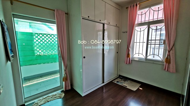 townhouse เปี่ยมสุข รัตนาธิเบศร์-บางพลู 0 ไร่ 0 งาน 20 ตรว. 3BR   หรููสงบ หลังมุม ต่อเติม 2 ชั้น เฟอร์ Built in ครบ