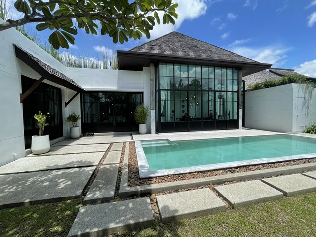 For Sale : Phket -Cherngtalay : Brand New Trendy Style Private pool villa 2 bedrooms