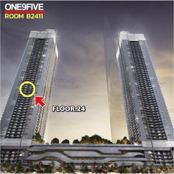 ขายดาวน์ (sale) คอนโดลดราคาพิเศษ One9Five Luxury Condominium