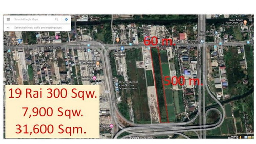 6411-109 ขาย ที่ดิน ถนนลาดกระบัง ใกล้ สนามบินสุวรรณภูมิ 19ไร่ 300ตร.วา เหมาะสำหรับสร้างโครงการ