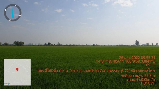 TD096 – ขายที่ดินแปลงงาม  :   สุพรรณบุรี (0917823616 )