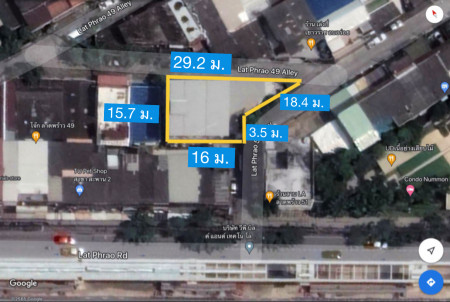 ขาย อพาร์ทเม้นท์ 5 ชั้น 45 ห้อง ที่ดิน 83 ตร.วา. ซอยลาดพร้าว 51 ทำเลดี ห่างตลาดโชคชัย 4 และสถานี BTS เพียง 350 เมตร