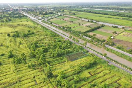 ขาย ที่ดิน ใกล้แหล่งความเจริญเลียบคลอง 13 ธัญบุรี 1 ไร่ เหมาะสร้างที่พักอาศัย