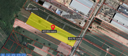 ขาย ที่ดิน WF044 ผัง EEC สีม่วงลาย ติดถนนสาธารณะ สาย 14 นิคมพัฒนา ระยอง ที่ดินเปล่า 24 ไร่ ห่างถนนทางหลวงเส้น 36 เพียง 2.6 กิโลเมตร