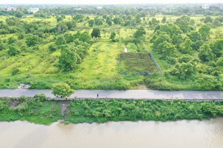 ขาย ที่ดิน ใกล้แหล่งความเจริญเลียบคลอง 13 ธัญบุรี 1 ไร่ เหมาะสร้างที่พักอาศัย