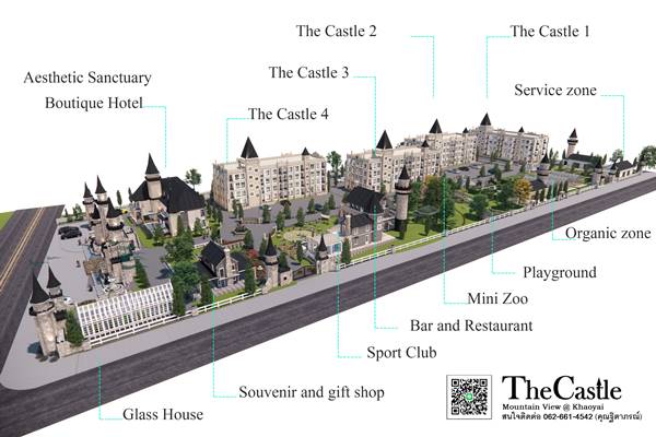 The Castle Mountain View @ KHAOYAI คอนโดหรู สไตล์อังกฤษ ที่เขาใหญ่ บนทำเลท่ามกลางธรรมชาติ