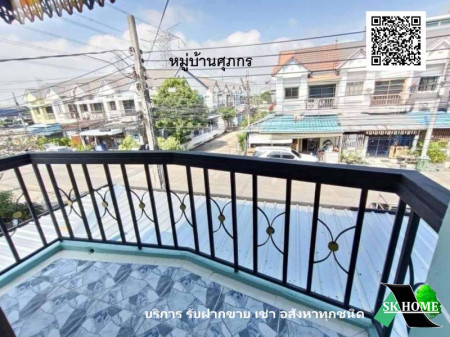 ขาย ทาวน์โฮม รีโนเวทใหม่ หมู่บ้านศุภกร  96 ตรม. 24 ตร.วา พร้อมอยู่