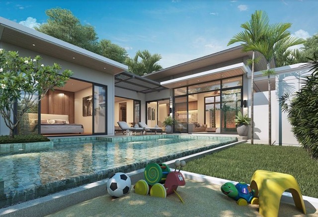 For Sales : CherngTalay New Project Luxury Pool Villa 2 Bedrooms, 240 sqm