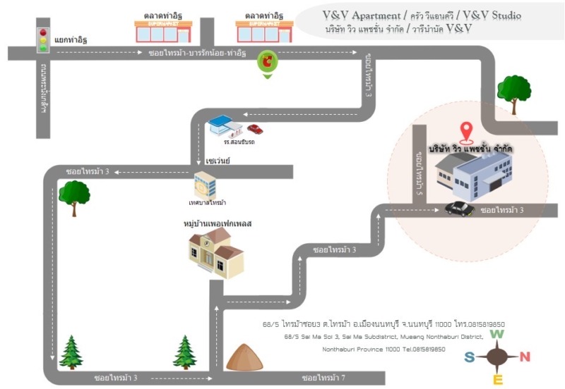 V&V Apartment ที่สุดของอพาร์ทเมนท์ตอบโจทย์ชีวิตคนรุ่นใหม่