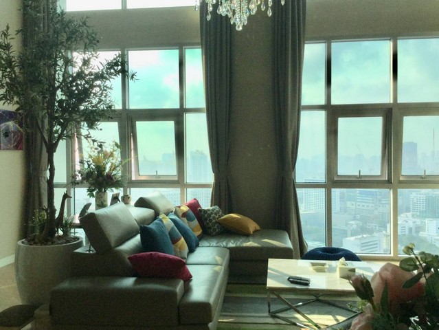 ขายคอนโด Belle Grand Rama 9 (เบ็ล แกรนด์ พระราม 9) ห้องเพ้นเฮ้าส์ penthouse fully furnished