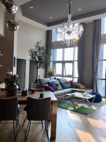 ขายคอนโด Belle Grand Rama 9 (เบ็ล แกรนด์ พระราม 9) ห้องเพ้นเฮ้าส์ penthouse fully furnished