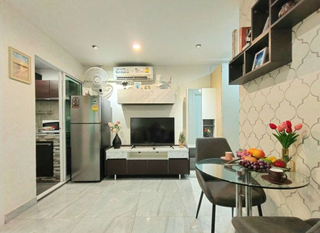 ขาย คอนโด ตกแต่งสวย เฟอร์ครบ Regent Home สุขุมวิท 81 28 ตรม. ใกล้ BTS อ่อนนุชเพียง 700 ม.