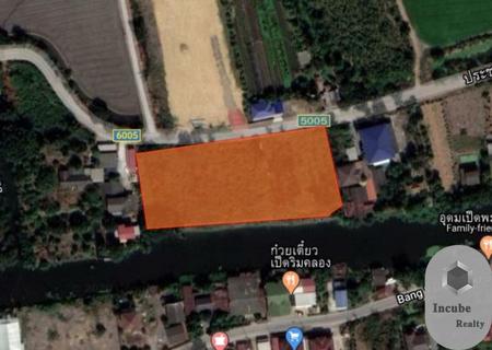 P41LR2006021ขายที่ดิน บ้านใหม่ นนทบุรี 5-0-0 ไร่ 35 ล้านบาท