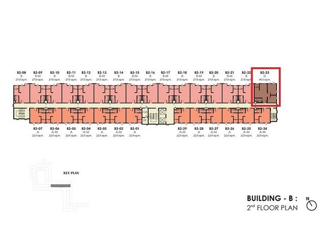 พร้อมขายมาก คอนโด 2ห้องนอนใกล้รถไฟฟ้า แบริ่ง ราคา 2.9 ล้าน Unio Sukumvit 72 Phase 2