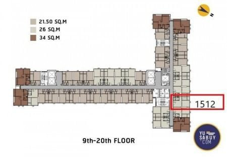 ขายดาวน์ : คอนโด 70,000 The Origin E22 Station สายลวด .