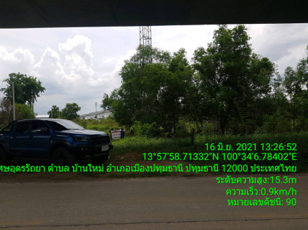 ขายที่ดินเปล่า 3แปลง รวม270ตร.วา ซอยร่วมสุข (บ้านพักคนชรา) บ้านใหม่ ปทุมธานี .