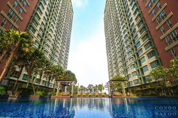 For Sale Lumpini Park Riverside Rama3 ขายคอนโดลุมพินี พาร์ค ริเวอร์ไซต์ พระราม3 (แบบ 2 ห้องนอน มีอ่างอาบน้ำ)