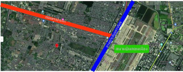 พื้นที่ดิน ที่ดิน ดอนเมือง  20000000 thb ไม่ไกลจาก สนามบินดอนเมือง ถนนสรงประภา ราคาดีสุด