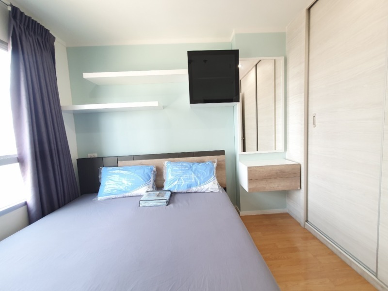 ID :  LP-SH  B-1704  พี่ไก่ ต้องการให้เช่า Condo. ลุมพินี เพลส ศรีนครินทร์ – หัวหมาก สเตชั่น Lumpini Place Srinakarin – Huamark Station ใกล้กับ รถไฟฟ้า BTS อ่อนนุช 11000 B. 1Bedroom1น้ำ 32 SQUARE METER พร้อมเข้าอยู่