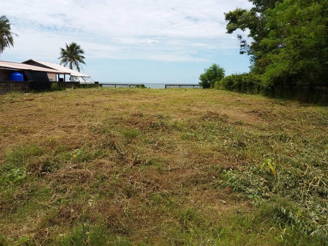 ขายที่ติน ติดทะเล  ทำเขื่อนล้อมรอบแล้ว  มีทางลงหาดส่วนตัว  ริมชายหาดติดทะเล หาดสะพลี 119 ตร.วา 6.5ลบ.