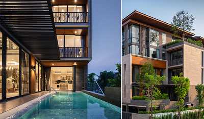 + Sale Luxury house Pool Villa Anina Villa Sathorn-Yenakart พร้อมลิฟต์หลังใหญ่สุดในโครงการ+