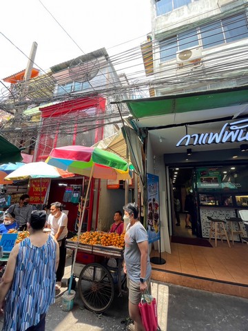ขายอาคารพาณิชย์ซอยวังหลัง ศิริราชกลางซอยตรอกวังหลัง ติดกับร้านกาแฟพันธุ์ไทย ทำเลการค้า เหมาะแก่การลงทุน เดินทางสะดวก