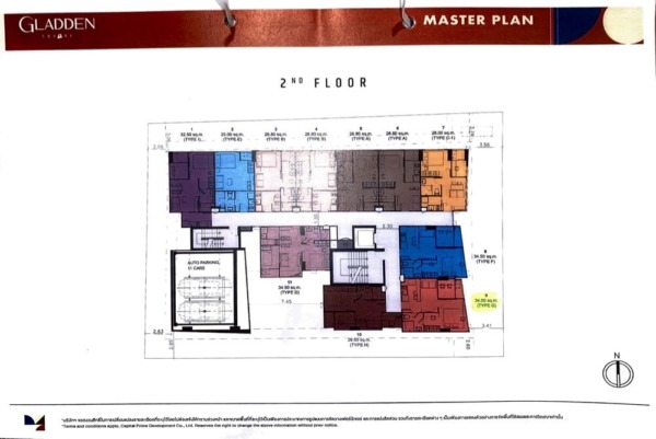 CM03991 ขายใบจอง คอนโด แกลดเดิน สแควร์ ลาดพร้าว 15 Gladden Square Ladprao 15