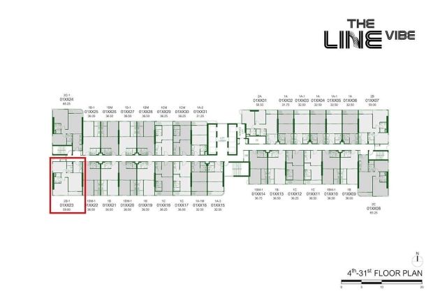 CM03993 ขายดาวน์ โครงการ เดอะ ไลน์ ไวบ์ พหลโยธิน The line vibe คอนโดมิเนียม ถนนพหลโยธิน