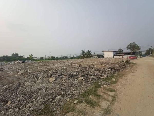ลดราคารับสงกรานต์ที่ดินให้เช่า ที่ดินให้เช่าโซนบ้านกล้วยไทรน้อย (บางบัวทอง) T.062-1574449