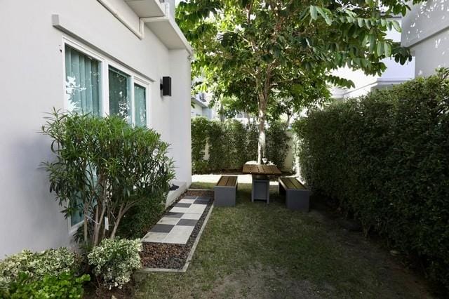 POR2601 ให้เช่าบ้านเดี่ยว มัณฑนา 2 บางนา กม.7 Mantana 2 Bangna Km.7 ใกล้รร.นานาชาติคอนคอร์เดียน ใกล้เมกา บางนา