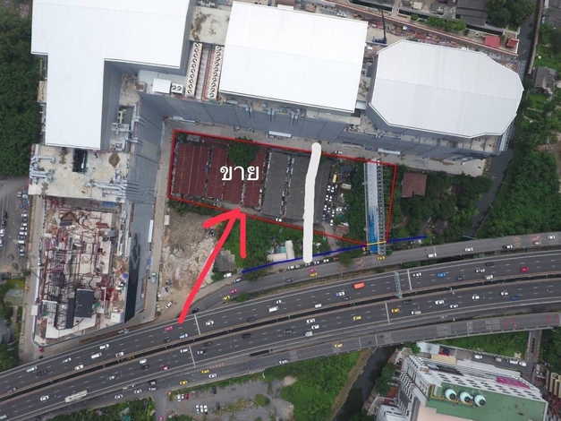 ขายที่ดินติดShowdc ถนนพระราม 9 กรุงเทพมหานคร ขนาดพื้นที่ 2ไร่ 3งาน 32 ตร.วา