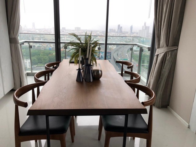 The Bangkok Sathorn private clean beautiful view 24th floor BTS Surasak