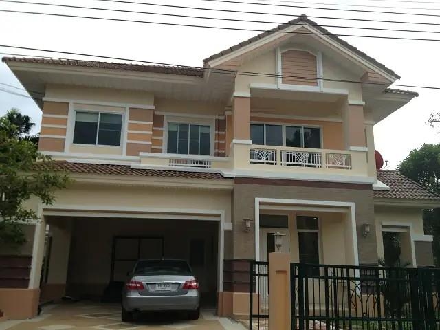 PO1825 ให้เช่า บ้านเดี่ยว 2 ชั้น หมู่บ้านเพอร์เฟคเพลส รามคำแหง 164 เขตมีนบุรี Perfect Place Ramkhamhaeng 164 ตกแต่งพร้อมอยู่