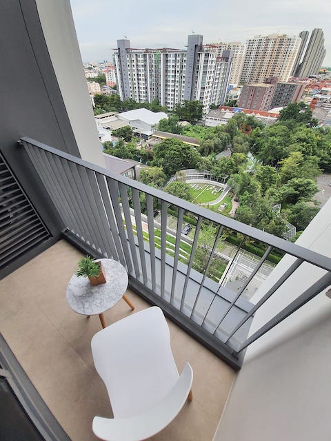 Whizdom Connect safe beautiful view 11th floor BTS Punnawithi
