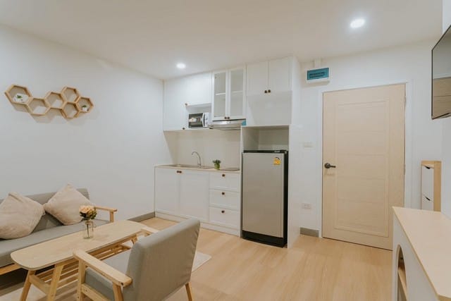 คอนโดทำเลทอง ห้องรีโนเวทใหม่ ห้องสำหรับทาสน้องเหมียว ใกล้เซนเฟส เชียงใหม่
