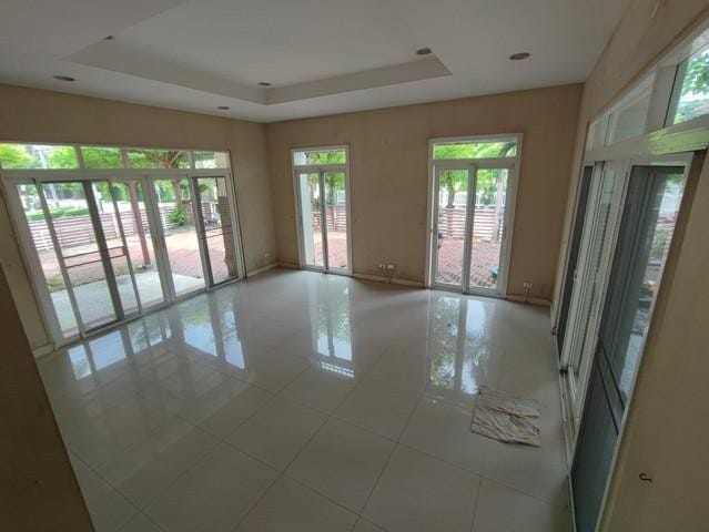 C3727  ให้เช่าบ้านเดี่ยว 2 ชั้น โครงการCasa Ville ราชพฤกษ์-รัตนาธิเบศร์ 1 หลังมุม ใกล้รร.นานาชาติ DBS