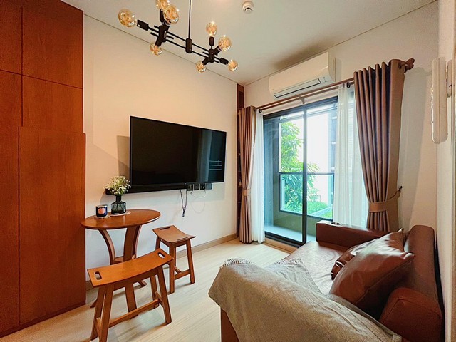 รหัสELE055ให้เช่า Lumpini Suite Phetchaburi-Makkasan ให้เช่า ห้องขนาด27ตรม. แบบ 1ห้องนอน 1ห้องน้ำ ชั้น 11