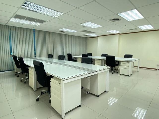 Office for Rent ให้เช่าสำนักงาน 300 ตร.มพร้อมเฟอร์นิเจอร์ ย่านรัชดา ห้วยขวาง ใกล้ MRTสุทธิสาร MRT ห้วยขวาง อาคารสูง26 ชั้นว่างชั้น 20 และ 22